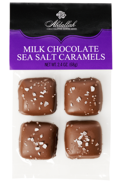 Sea Salt Caramels – Milk Chocolate