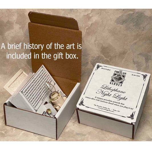 Nativity Porcelain Lithophane Night Light