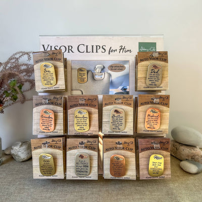 Clips de visera para él