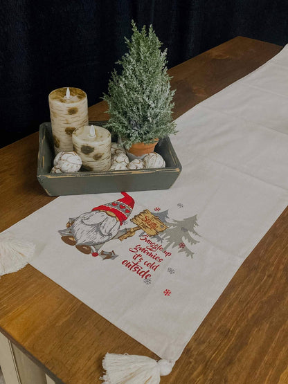 Birch Pillar Candle Moving Flame 3x6in