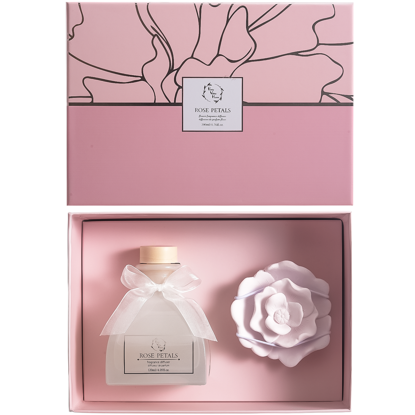 Diffuser Set Sunshine Ceramic Set -Gardenia