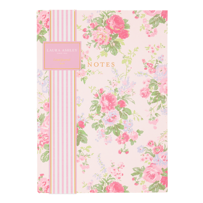 Laura Ashley English Garden Journal Hot Pink 6x8