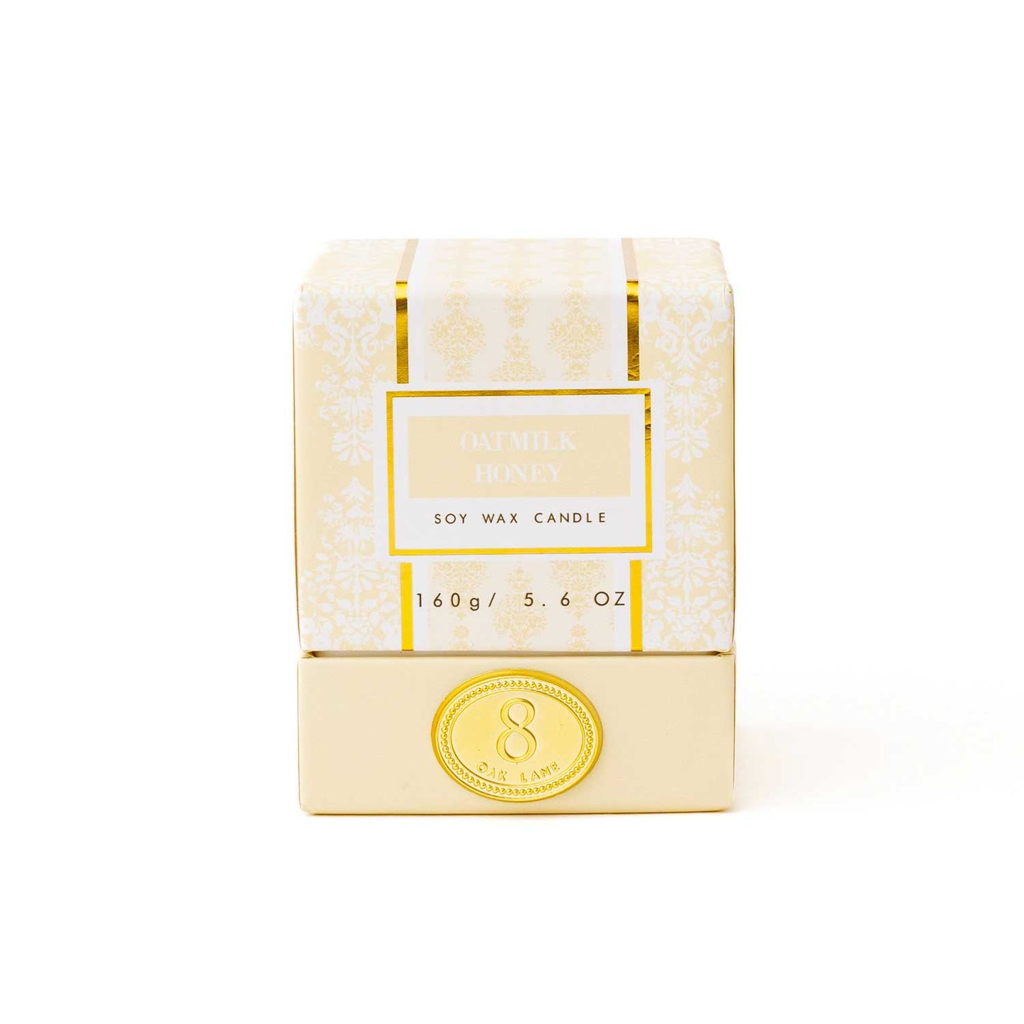 8 Oak Lane - Oatmilk Honey Boxed 5.6oz Candle