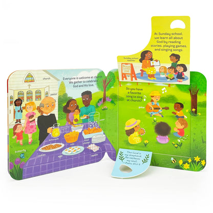 God Peek a Flap Board Book