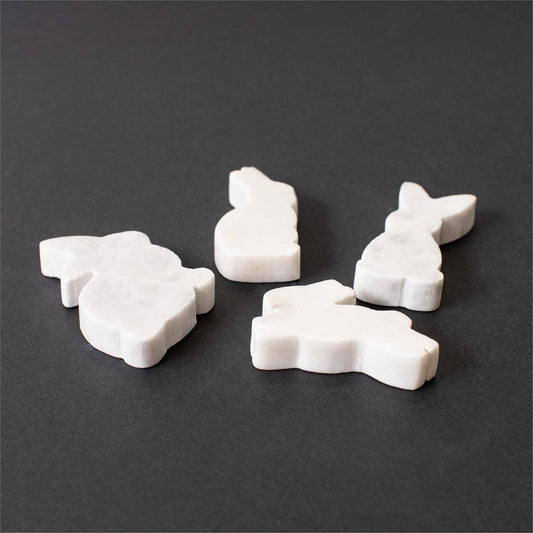 Bunny Shaped Marble Figurines (4 Designs)-sold separately