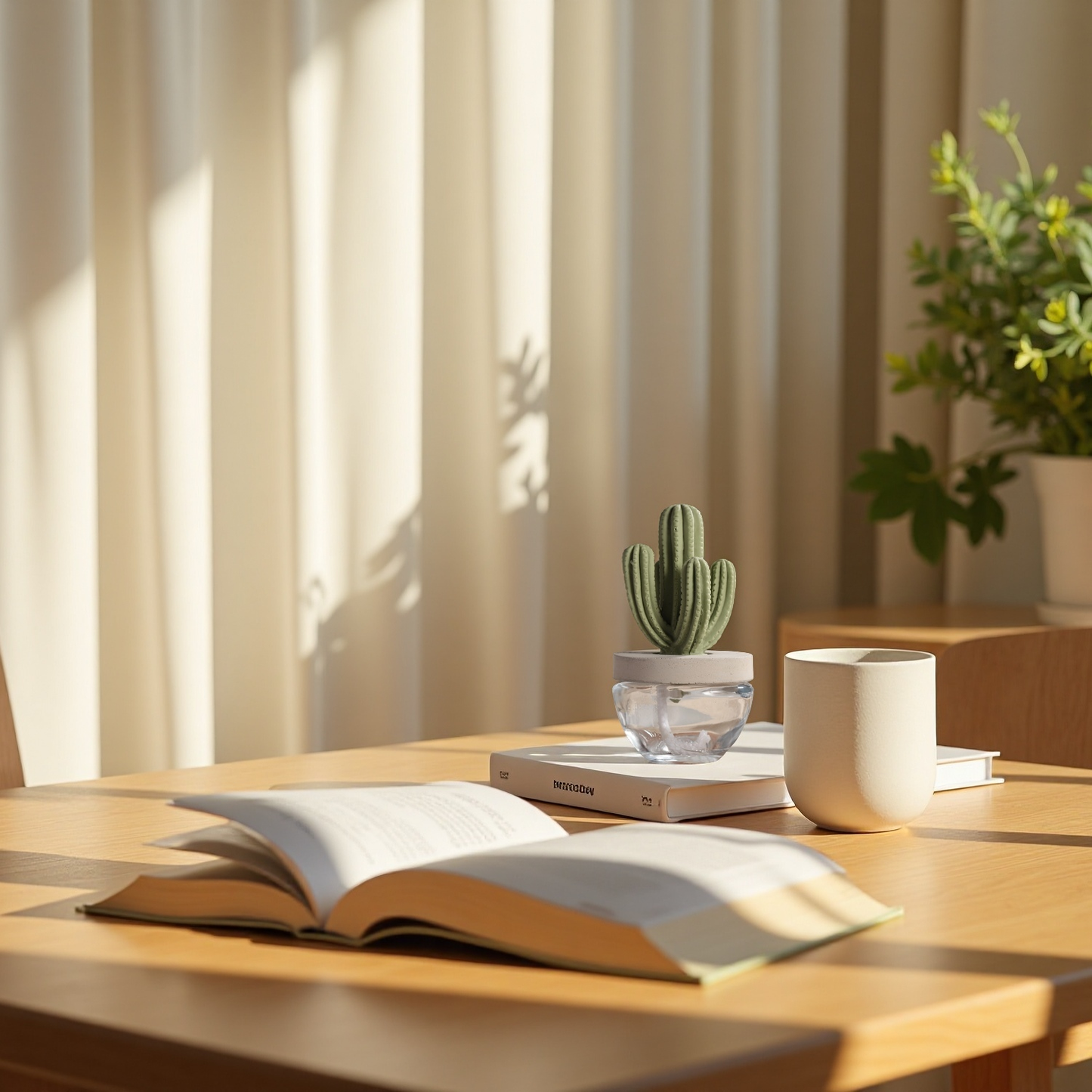 Cactus Ceramic Diffuser Gift Set