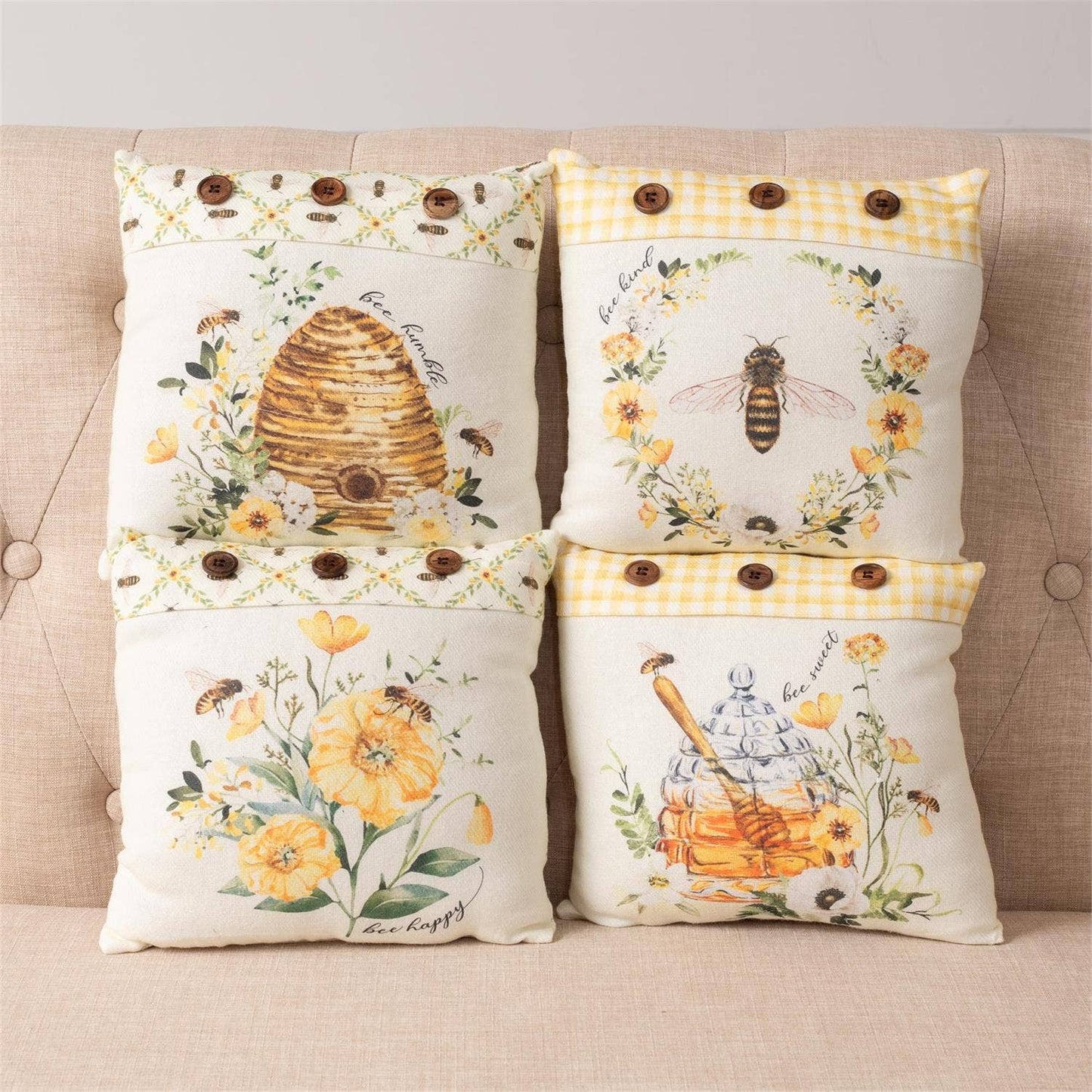 Mini Pillows - Bee Humble-assorted-sold separately