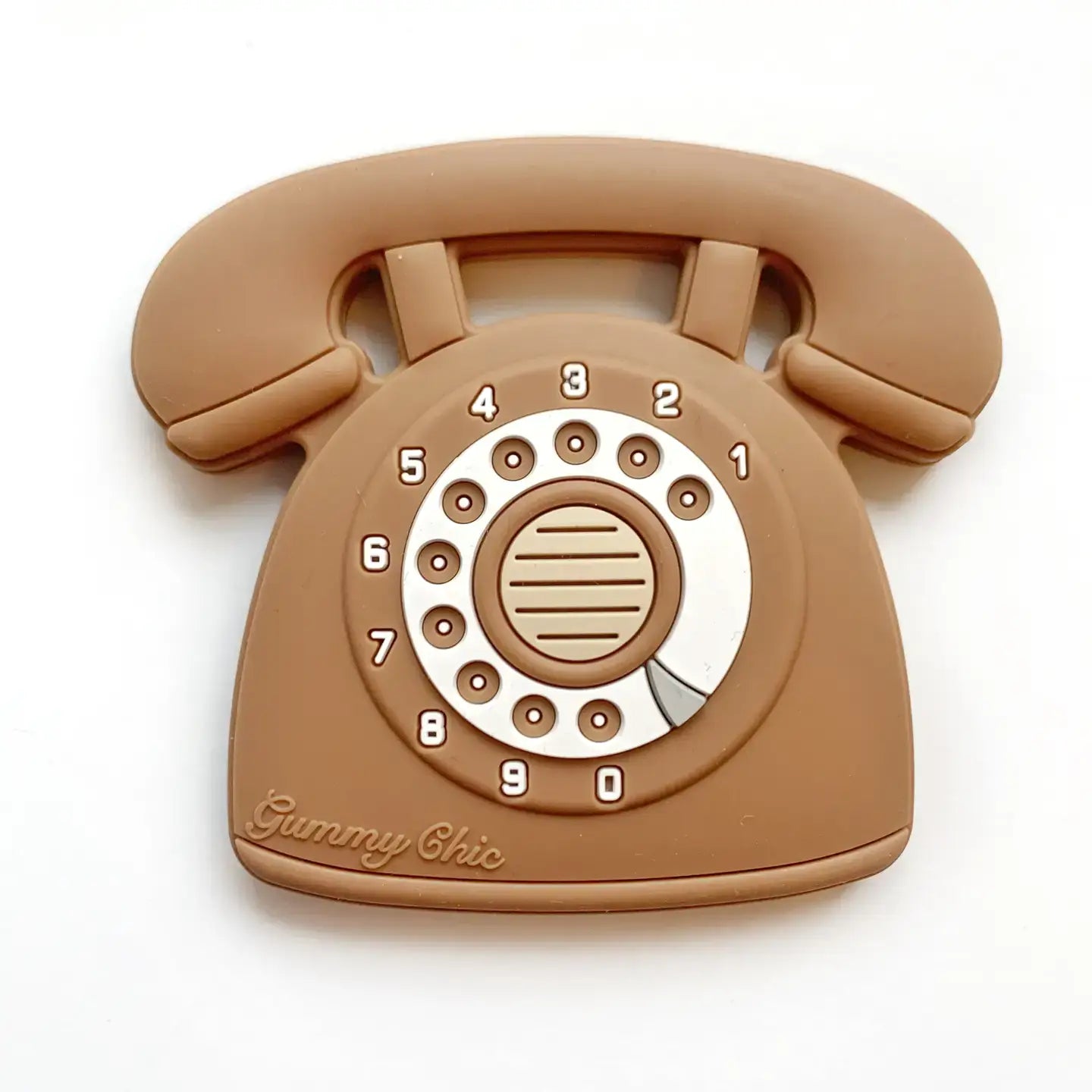 Vintage Phone Teether Toy for Teething Babies -Fun Baby Gift