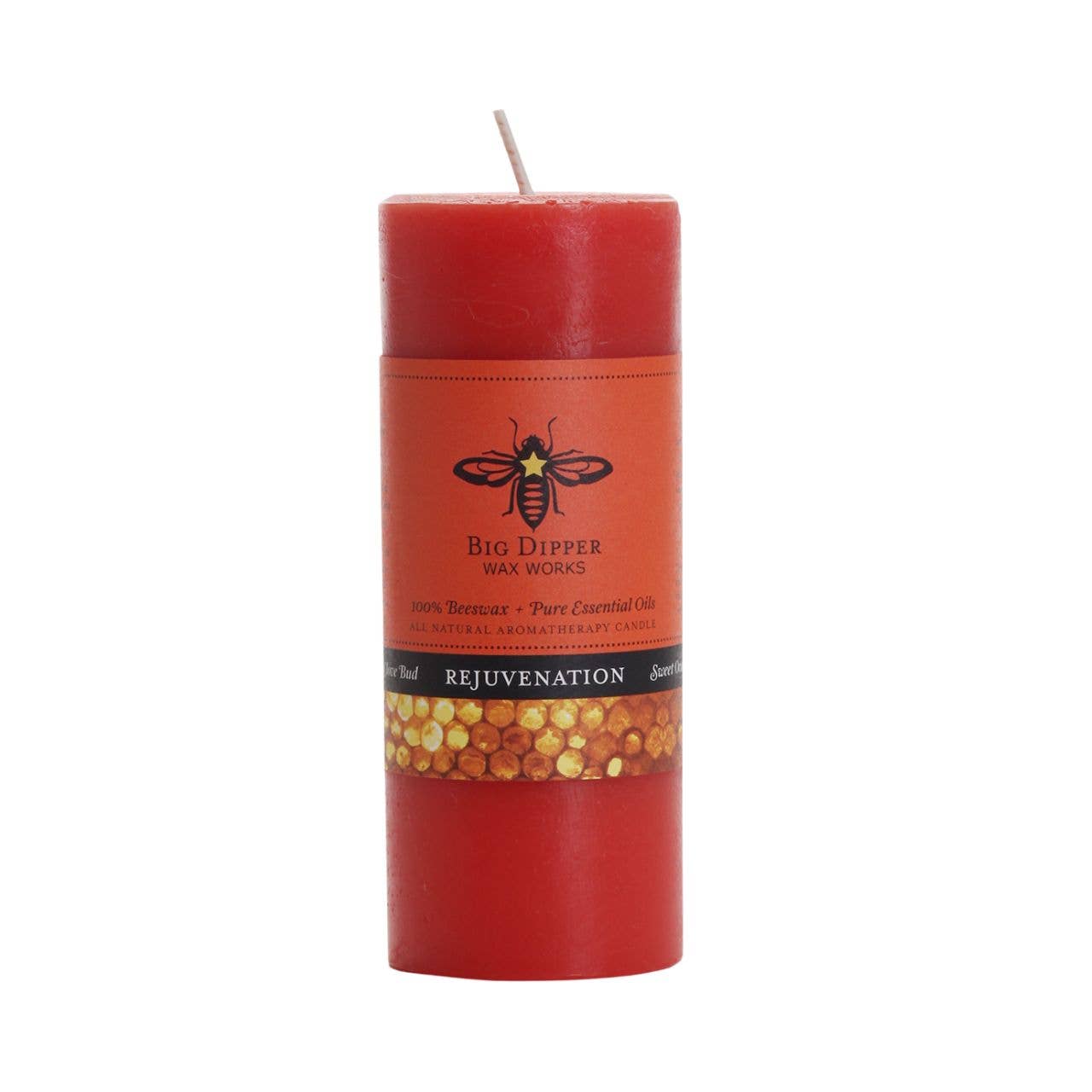 Beeswax Pillar Candle – Aromatherapy