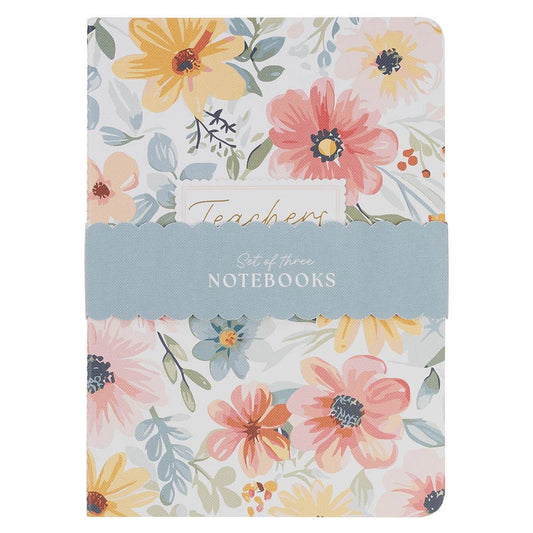 Christian Art Gifts - Notebook Set 3pc LG Teachers Plant Seeds