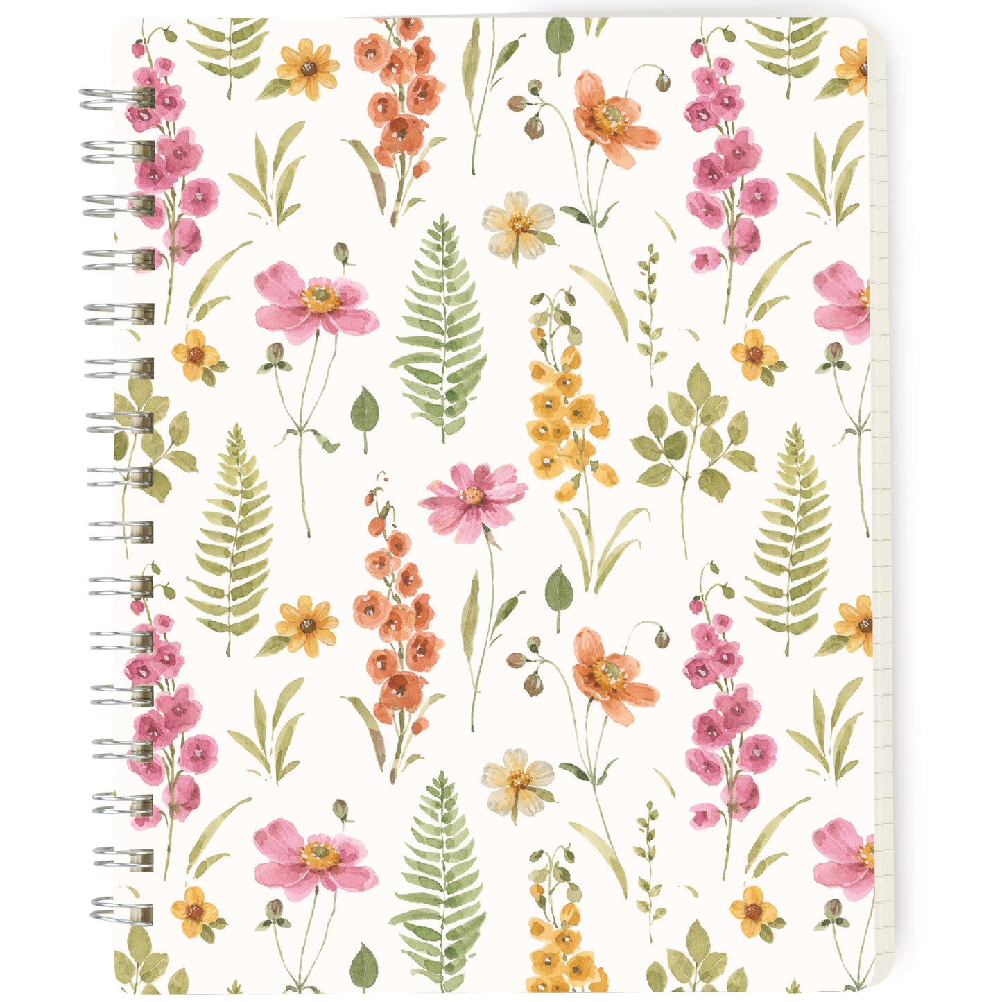 Flower Garden Spiral Notebook