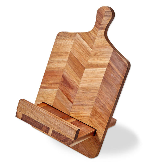 Acacia Wood Cookbook Holder