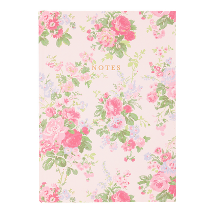 Laura Ashley English Garden Journal Hot Pink 6x8
