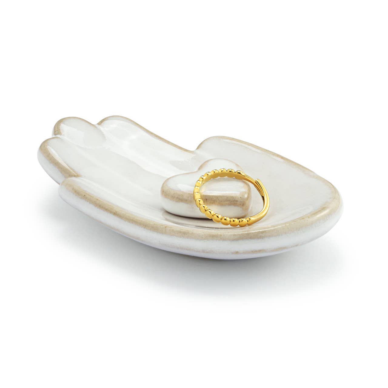 Hand in Hand Love Trinket Dish - 2x4in
