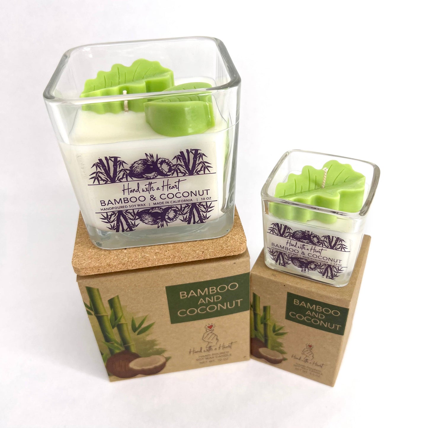 Bamboo & Coconut Soy Wax Candle