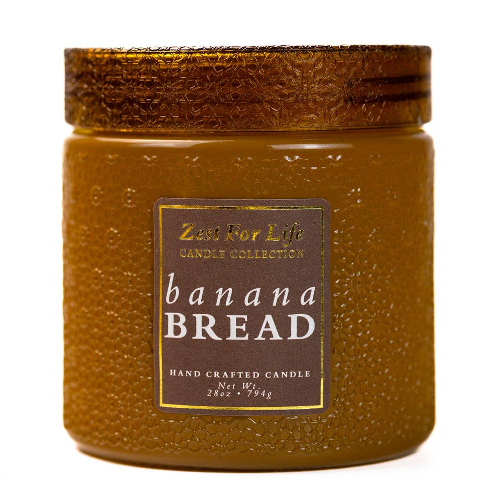 A Cheerful Giver - Zest For Life Candle (28oz.) - Banana Bread