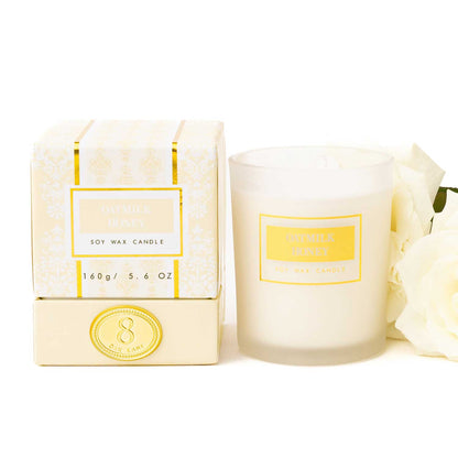 8 Oak Lane - Oatmilk Honey Boxed 5.6oz Candle