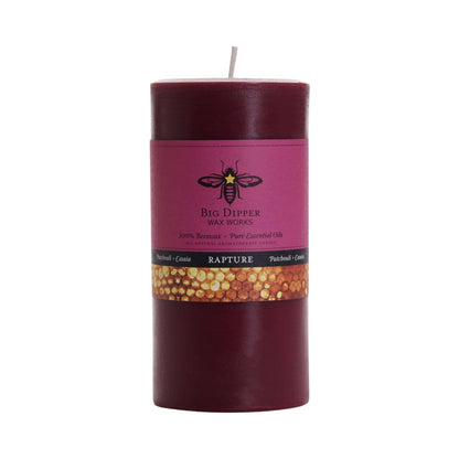 Beeswax Pillar Candle – Aromatherapy