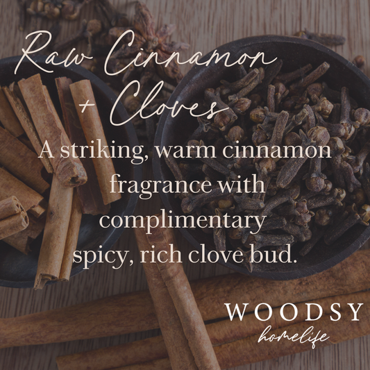 Cinn & Clove 12oz Candle Wooden Wick