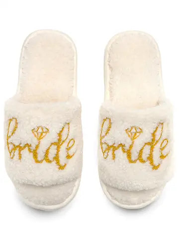 Bride Slide Slippers