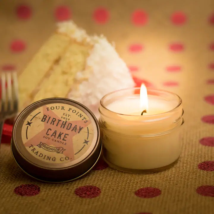 Birthday Cake 4oz Soy Candle