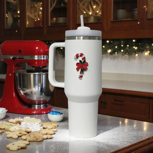 Candy Cane Jewel 40oz Tumbler