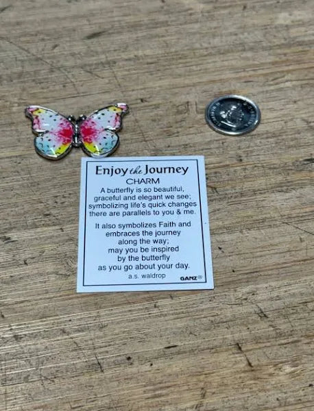 Enjoy the Journey Pocket Charm