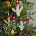 Christmas Cactus Felt Ornament