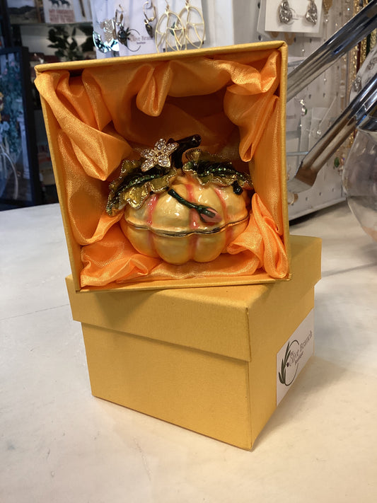 Pumpkin Trinket Box
