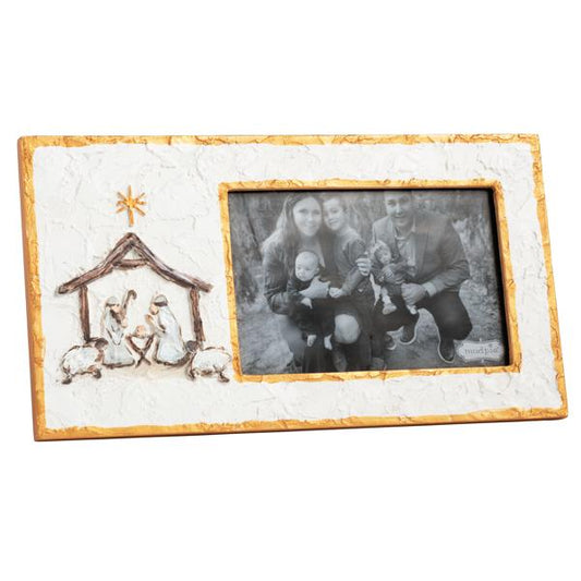 Painted Nativity Frame