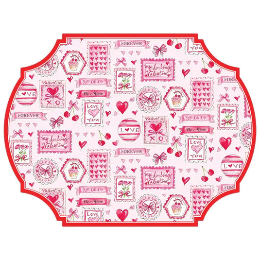 Posh Placemats - Valentine Stamps