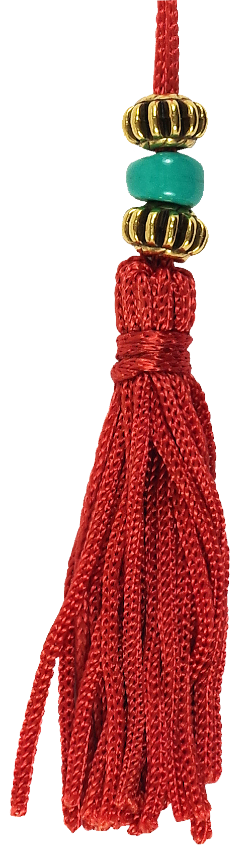 Can't Touch This Beaded Bookmark