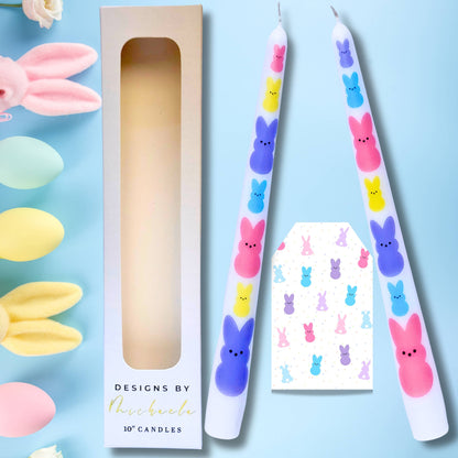 Easter Taper Candles for Spring Tablescapes and Gifts