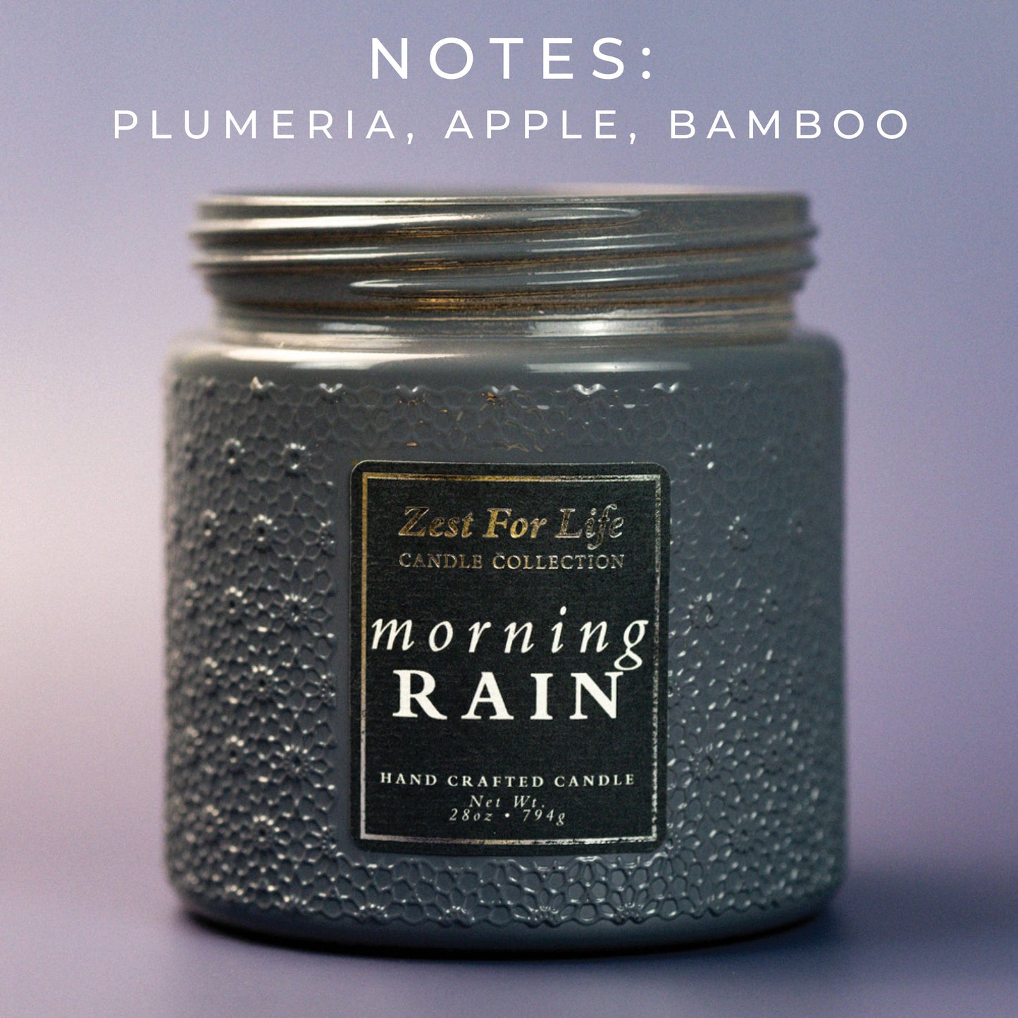 A Cheerful Giver - Zest For Life Candle (28oz.) - Morning Rain