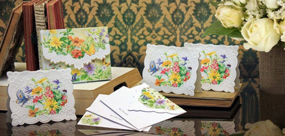 Spring Meadow Boxed Portfolio Note Cards