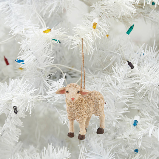 Easter Little Lamb Farm Animal Christmas Ornament