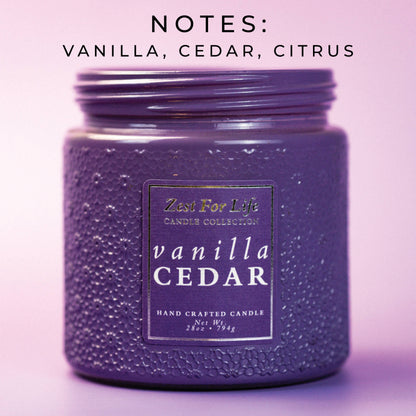 A Cheerful Giver - Zest For Life Candle (28oz.) - Vanilla Cedar