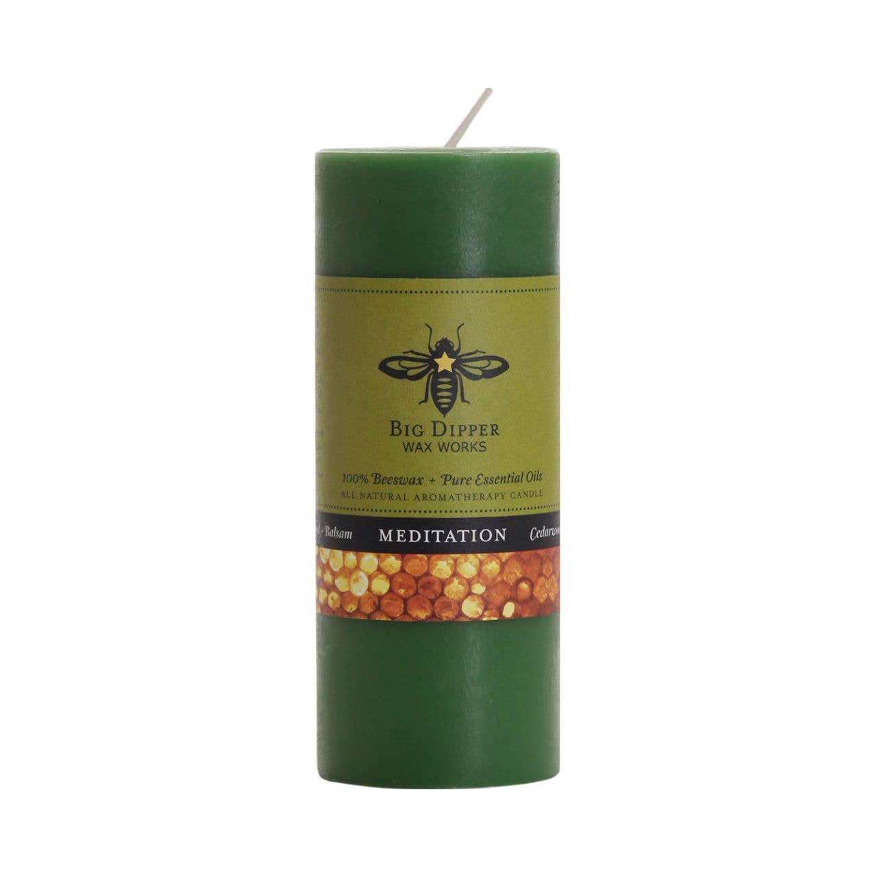 Beeswax Pillar Candle – Aromatherapy