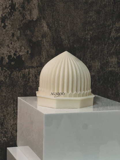Exotic Cultural Domes Candle 4x4.5in - Religion - Shaped