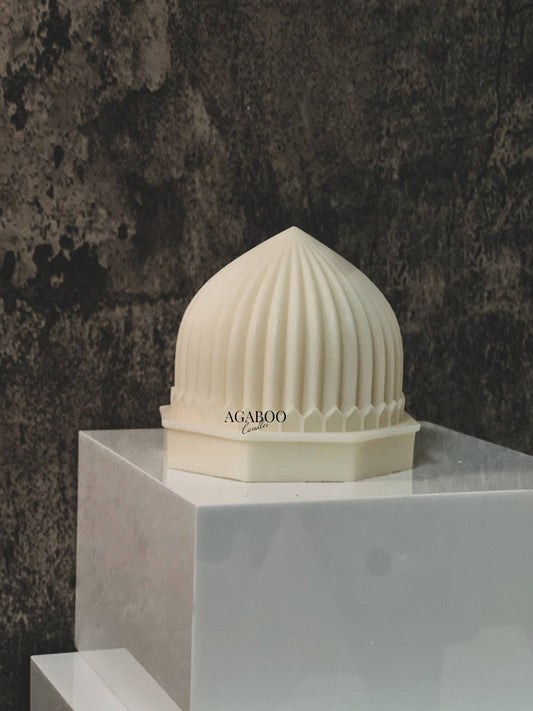 Exotic Cultural Domes Candle 4x4.5in - Religion - Shaped