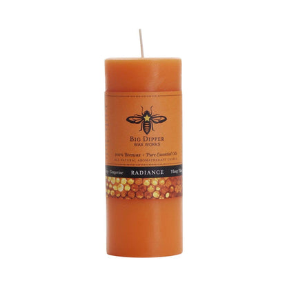 Beeswax Pillar Candle – Aromatherapy
