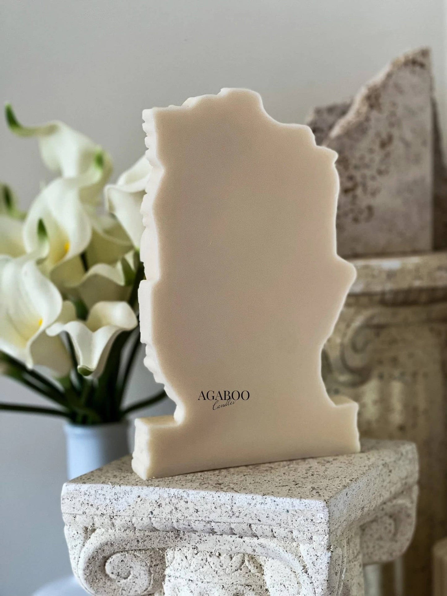 Catholic Holy Family Candle 8x5x1in - Religion