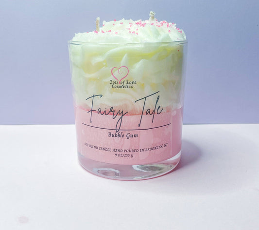 Fairy Tale Bubblegum- 9oz Dessert Soy Candle