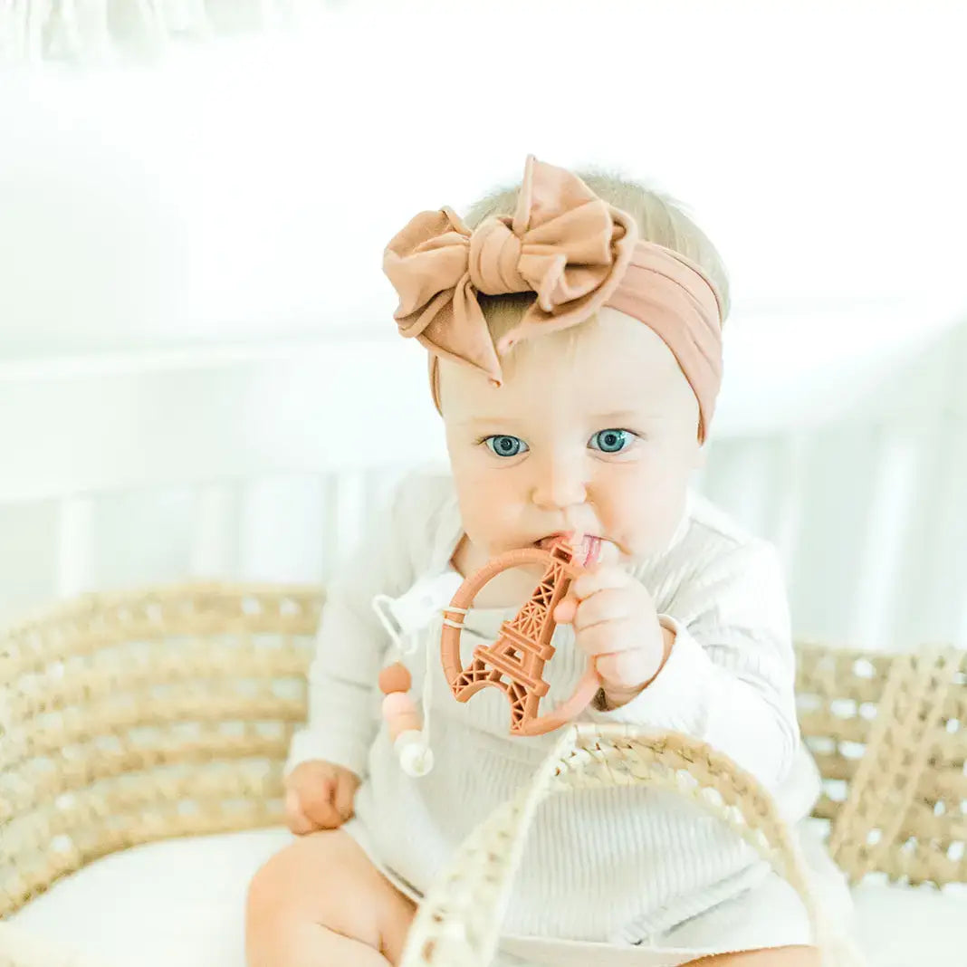 Vintage-inspired Paris Tower Teether