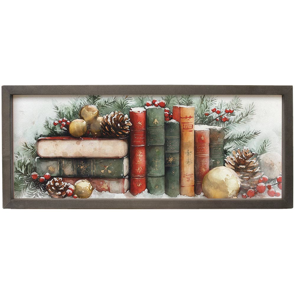 Vintage Christmas Books - Farmhouse Frames