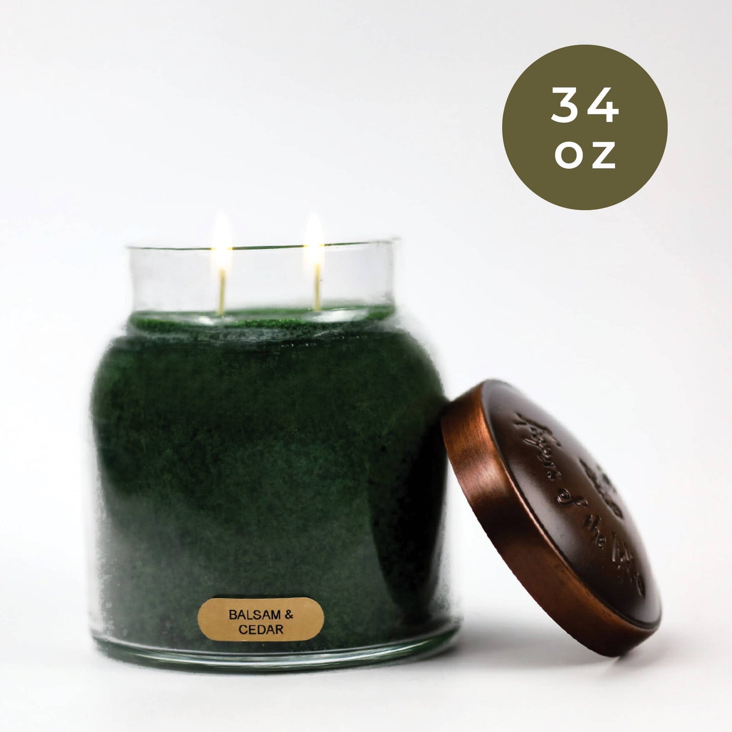 Balsam & Cedar Candle (34oz.)