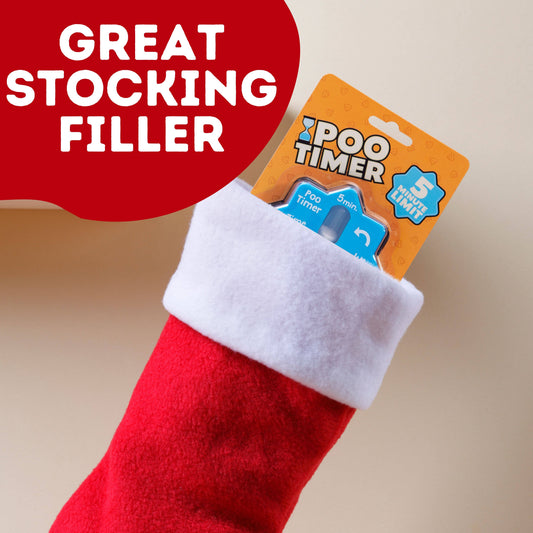 Poo Timer - Gag Gifts - Funny Men's Gifts for Christmas