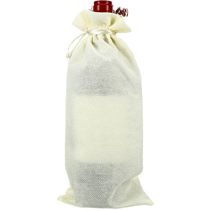 She Said Yes - 13.5" Wine Gift Bag Set