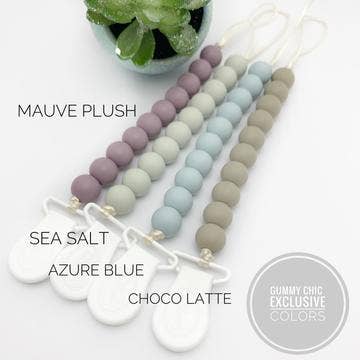 Gummy Chic Silicone Pacifier Holder Clip