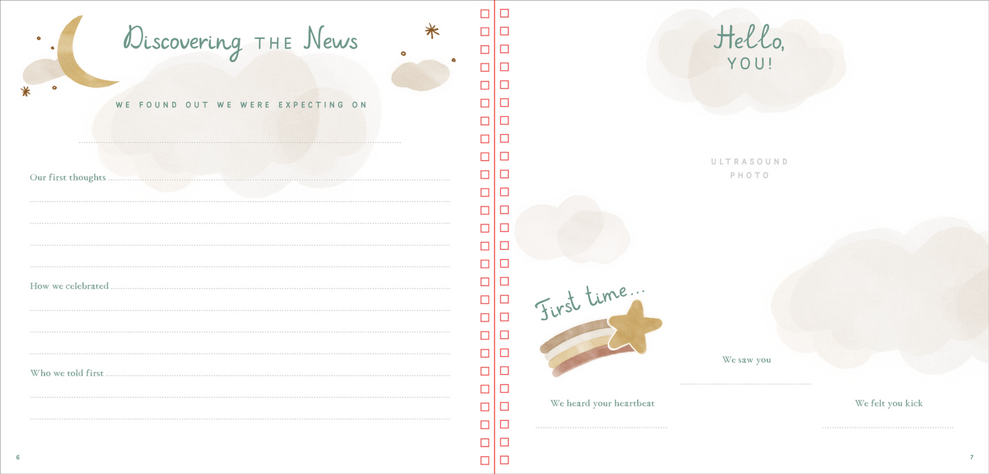 Baby's First Years: Baby Book and Keepsake Photo Album